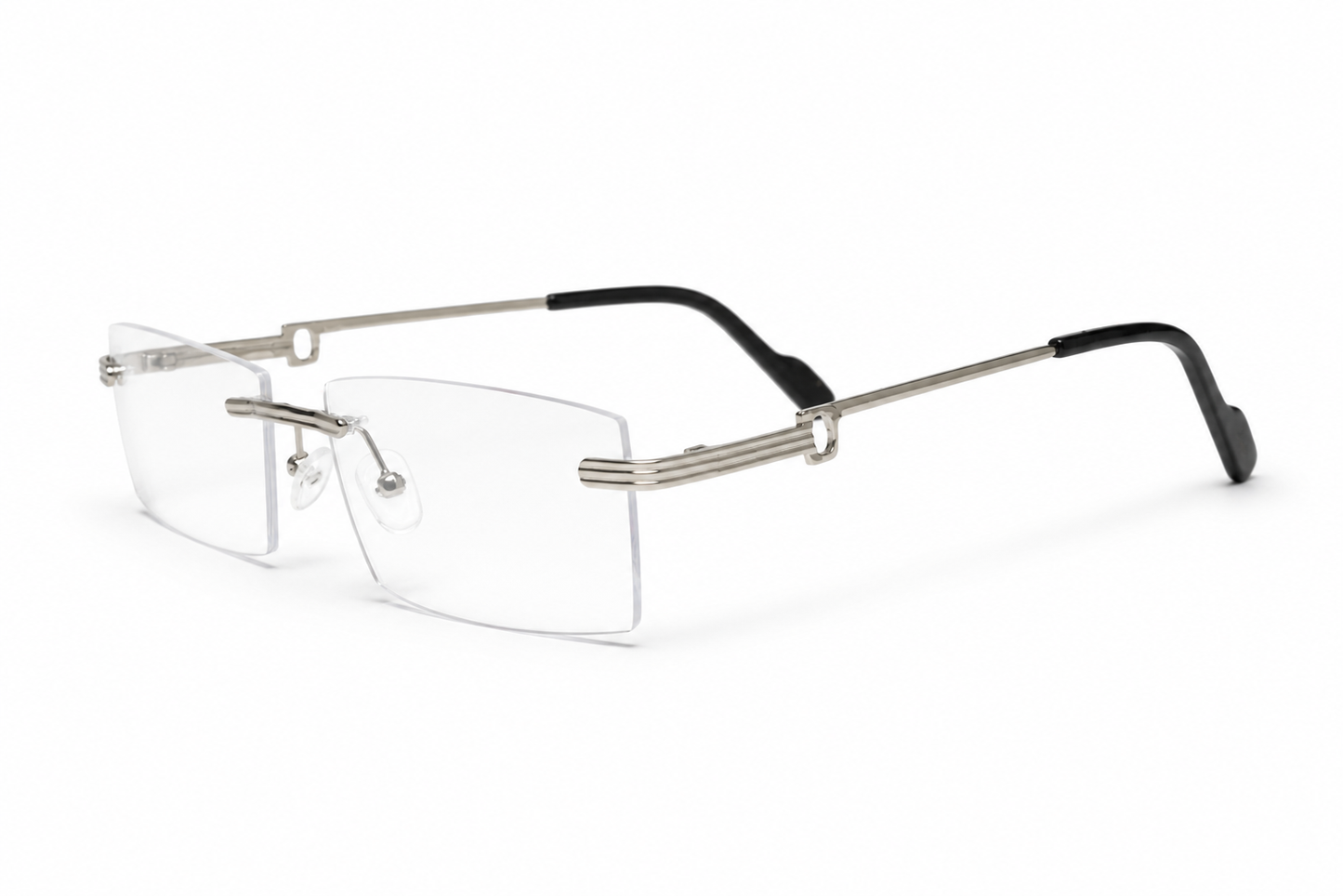 Rimless Blue Light Eyeglasses – Lightweight Screen Protection Frame / نظارة بلو لايت بدون إطار – فريم خفيف للحماية من الشاشات