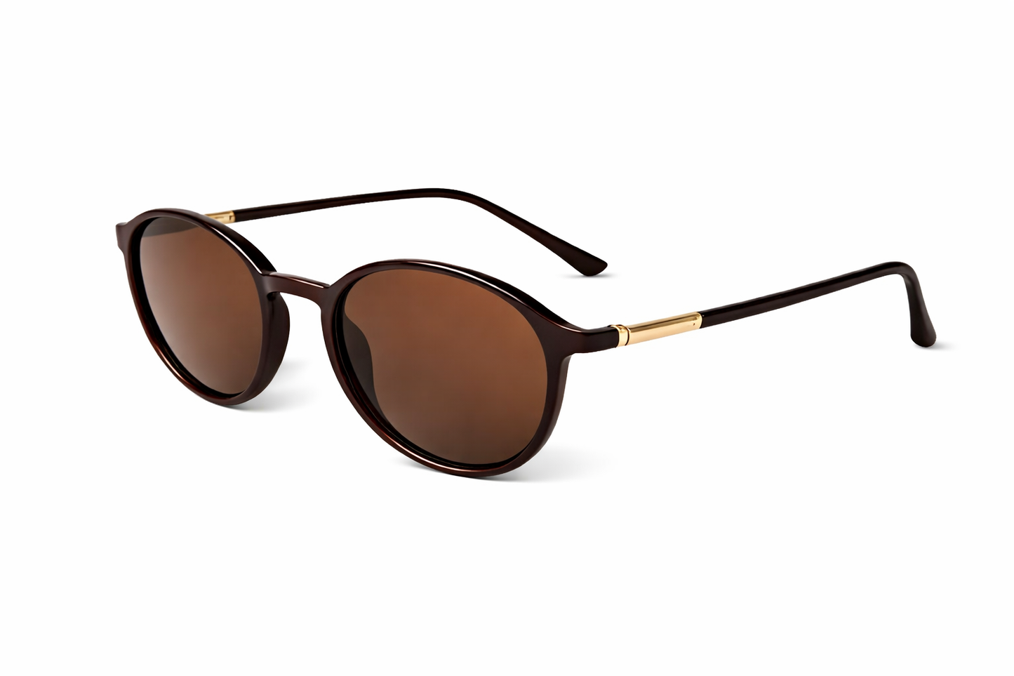 Classic Round Polarized Sunglasses – Premium Lightweight Frame | UV Protection