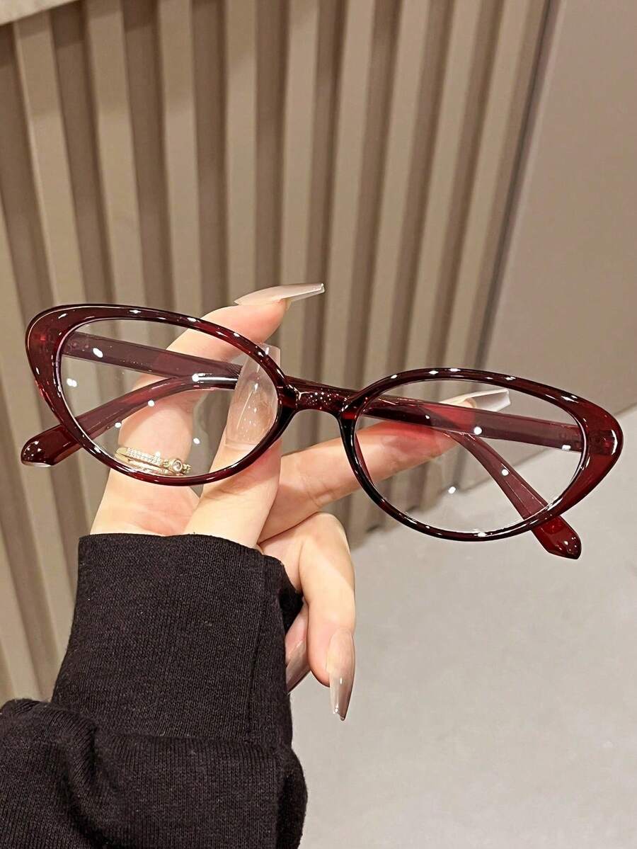 Clear Cat-Eye Blue Light Blocking Glasses