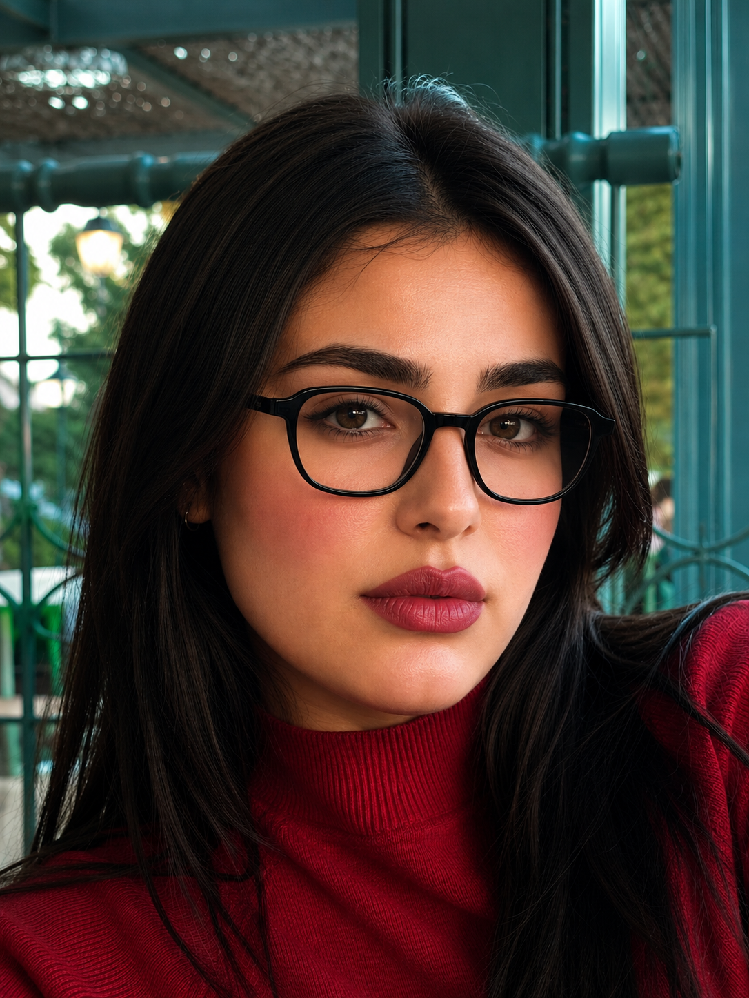 Ro’ya 1091 Black Blue Light Glasses | نظارة بلو لايت فخمة