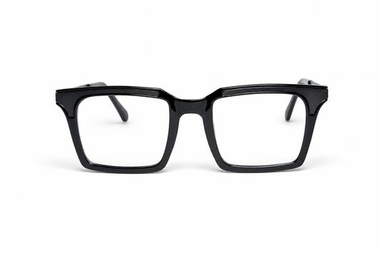 Bold Square Blue Light Eyeglasses / نظارة بلو لايت بإطار مربع عريض