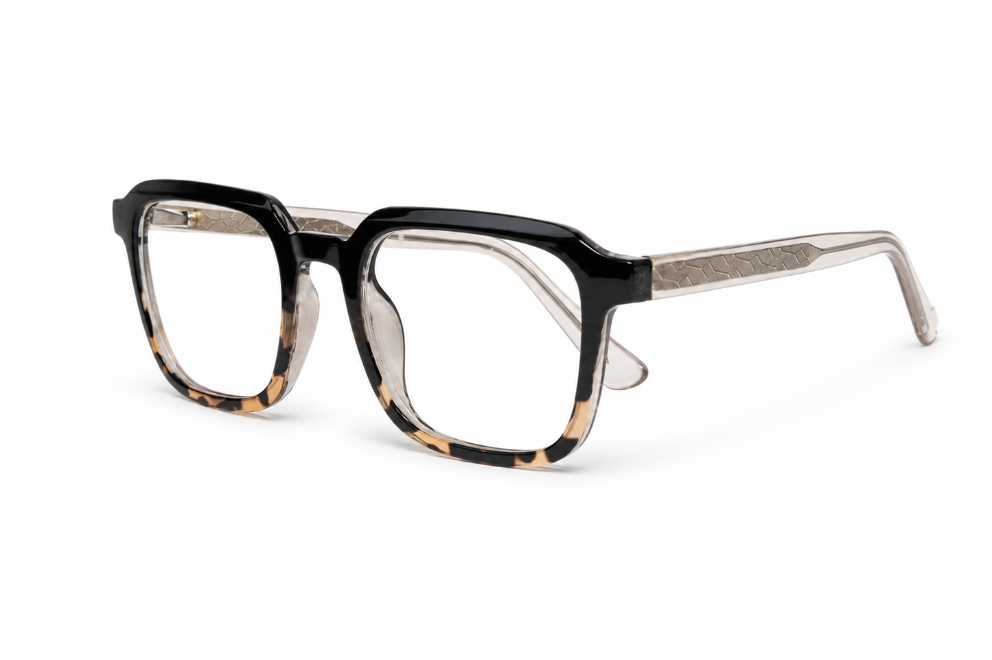Bold Square Blue Light Eyeglasses / نظارة بلو لايت بتصميم مربع عريض