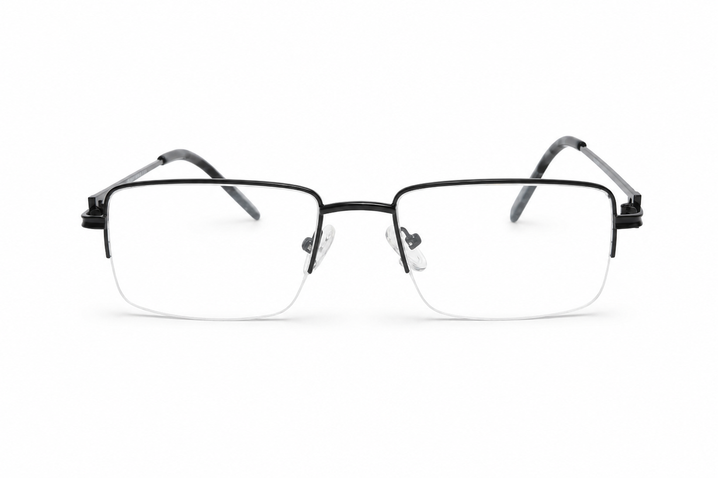 Semi-Rimless Blue Light Eyeglasses / نظارة بلو لايت طبية نصف فريم