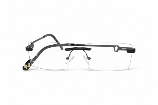 Rimless Blue Light Eyeglasses – Lightweight Screen Protection Frame / نظارة بلو لايت بدون إطار – فريم خفيف للحماية من الشاشات