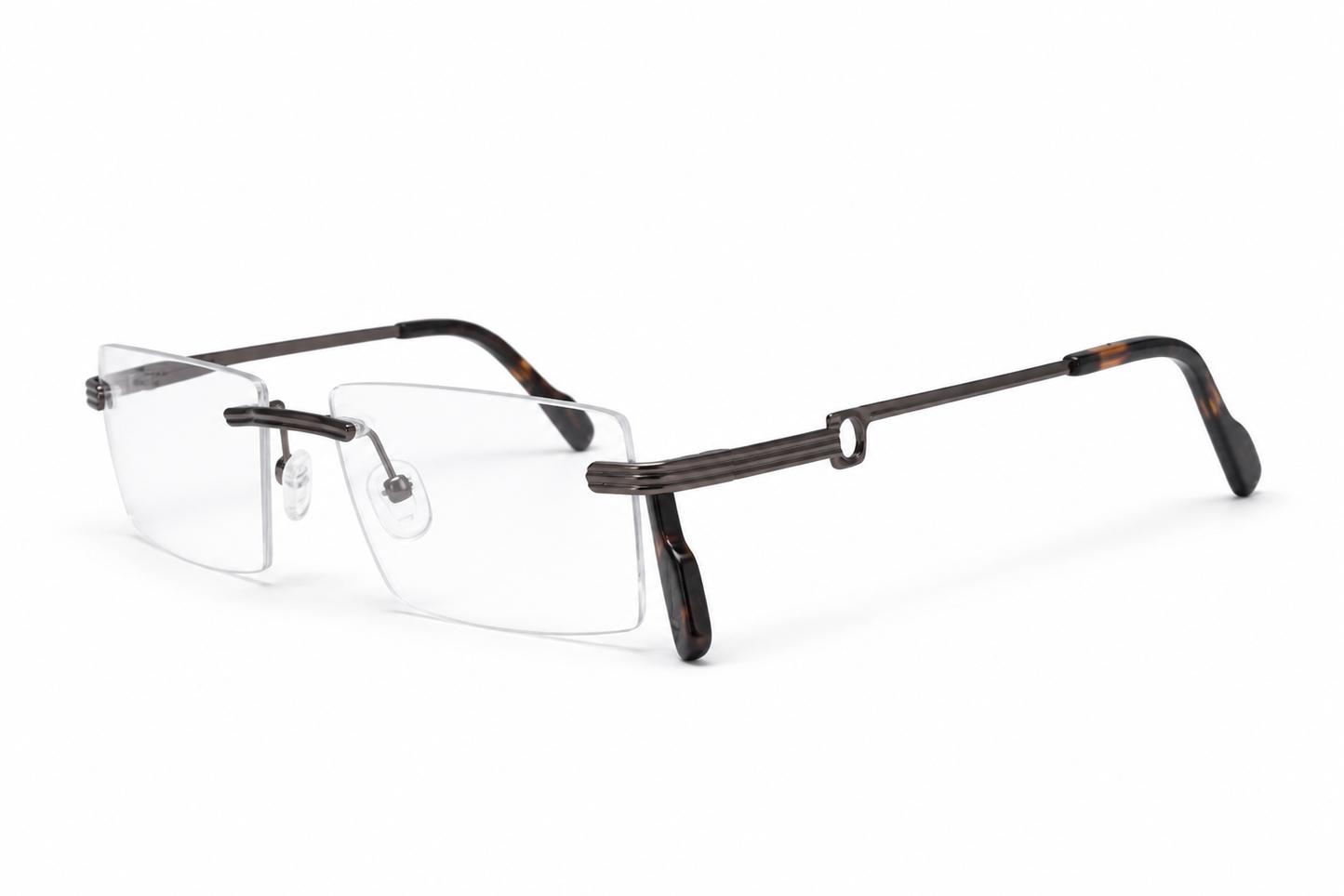 Rimless Blue Light Eyeglasses – Lightweight Screen Protection Frame / نظارة بلو لايت بدون إطار – فريم خفيف للحماية من الشاشات