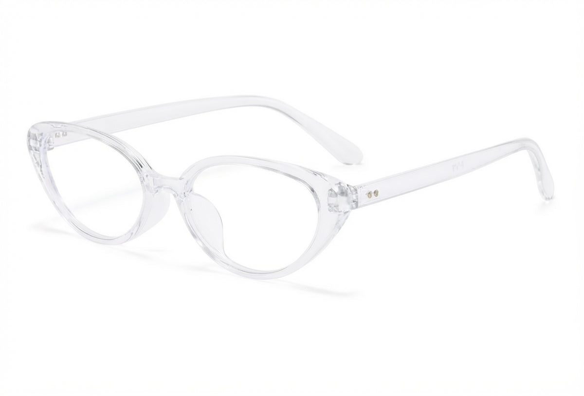 Clear Cat-Eye Blue Light Blocking Glasses