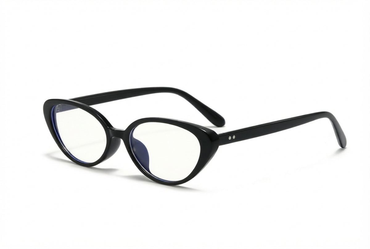 Clear Cat-Eye Blue Light Blocking Glasses