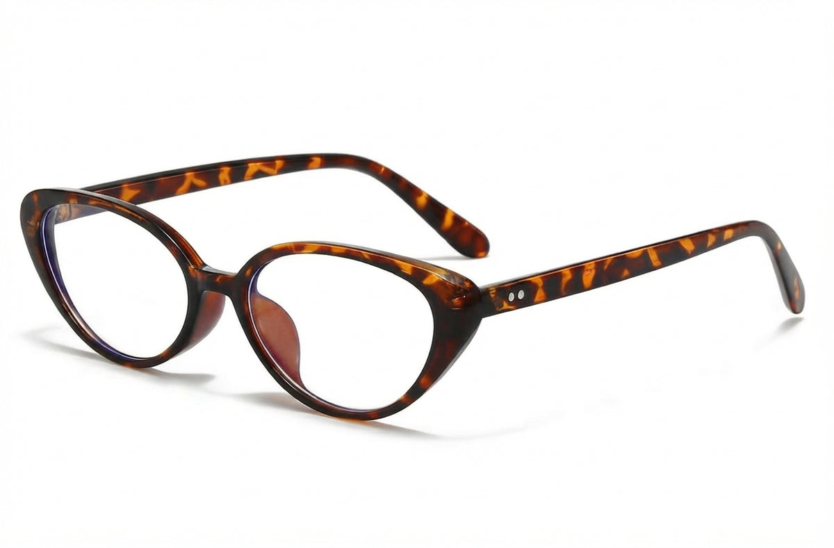 Clear Cat-Eye Blue Light Blocking Glasses