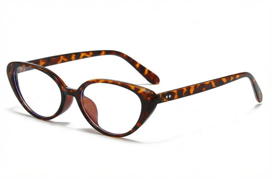 Clear Cat-Eye Blue Light Blocking Glasses