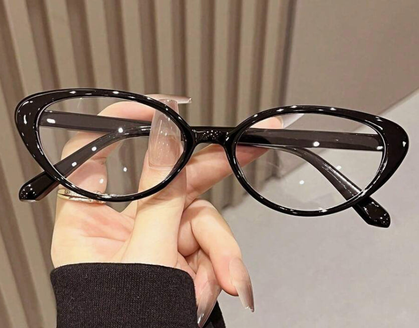 Clear Cat-Eye Blue Light Blocking Glasses