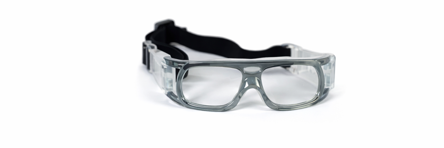Clear Protective Sports Goggles – Anti-Impact & Secure Fit