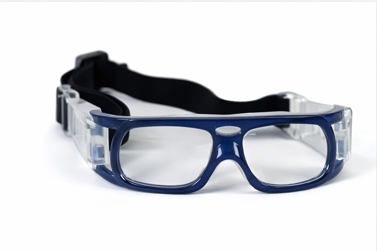 Clear Protective Sports Goggles – Anti-Impact & Secure Fit