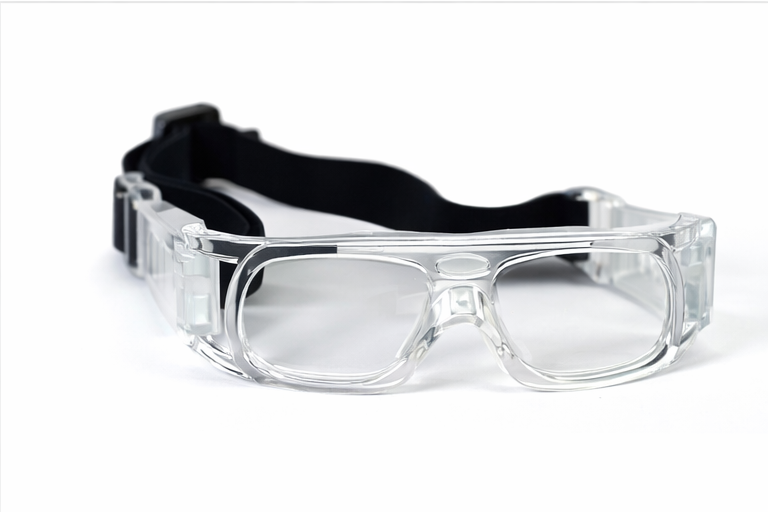 Clear Protective Sports Goggles – Anti-Impact & Secure Fit